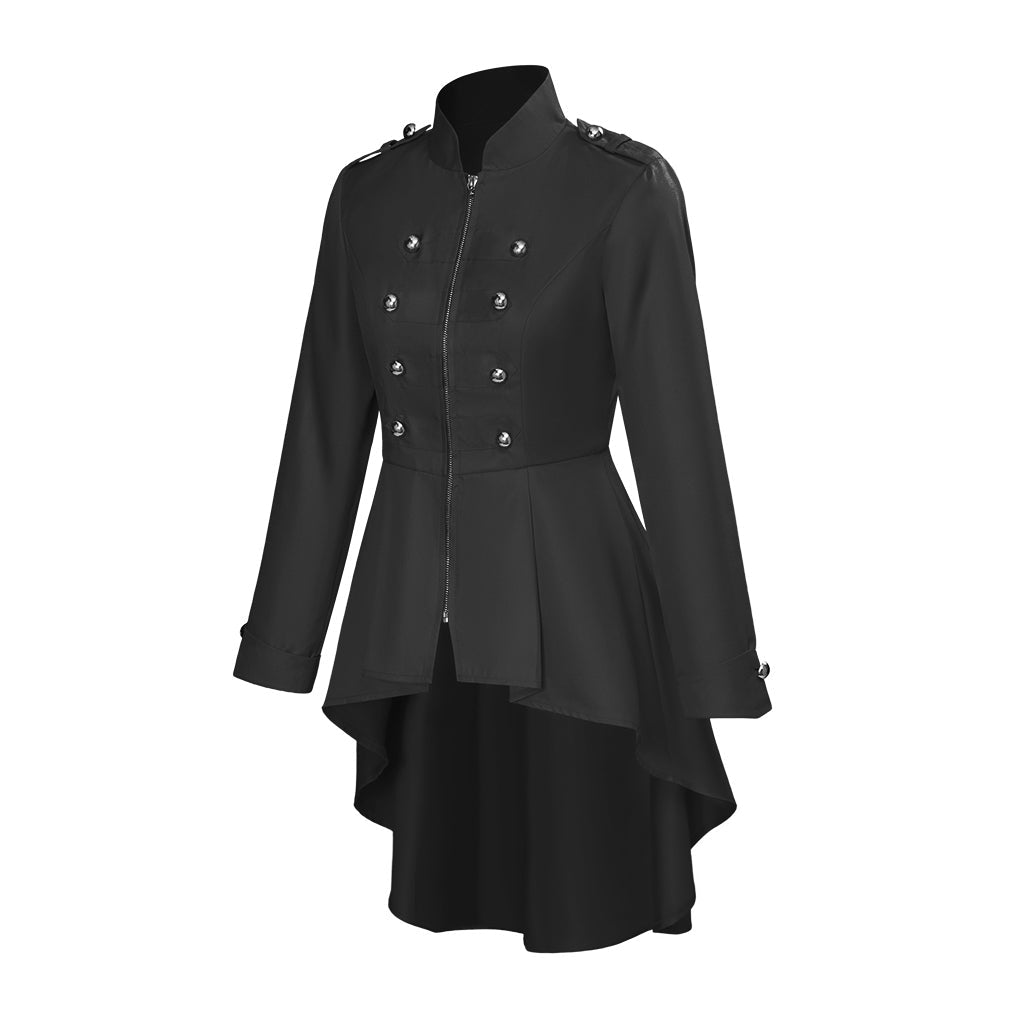 Edward Black Coat Cosplay Costume For Women – Official - Inspired, High - Quality - Coscosmos
