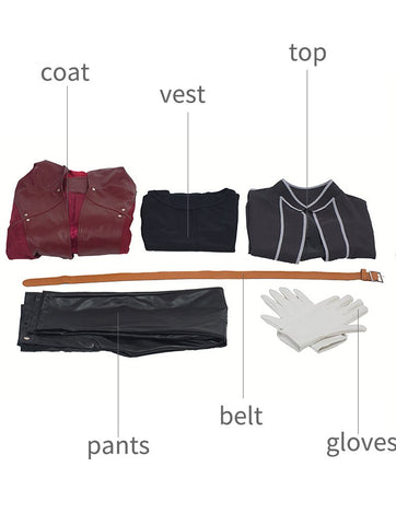 Edward Elric Cosplay Costume - Fullmetal Alchemist Anime Outfit - Coscosmos