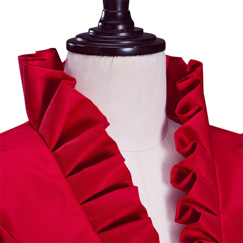 Edward Elric Red Coat Cosplay Costume – Fullmetal Alchemist Replica Costume for Conventions & Halloween - Coscosmos