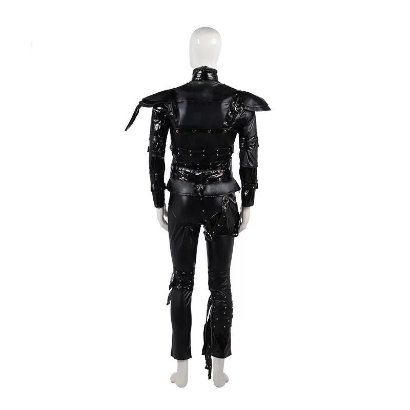 Edward Scissorhands Full Set Movie Version Cosplay Costume - Coscosmos