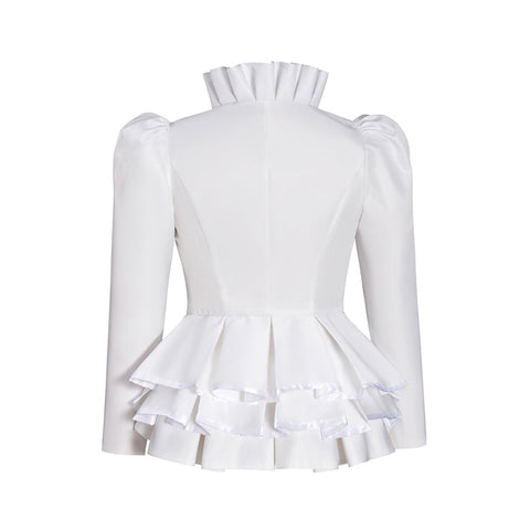Edward White Coat – Premium Cosplay Costume - Coscosmos