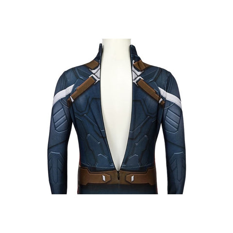 Kids Captain America Suits Winter Soldier Edition 3D Printed Cosplay Costume For Halloween