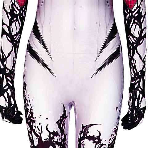 Marvel Comics Gwen Stacy Anti-Venom Spider-Man Cosplay Costume