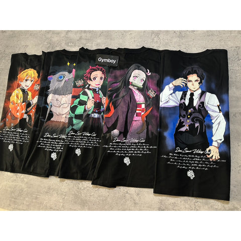 Demon Slayer: Kimetsu no Yaiba X Darcsport Wolf Pack Cotton T-Shirt