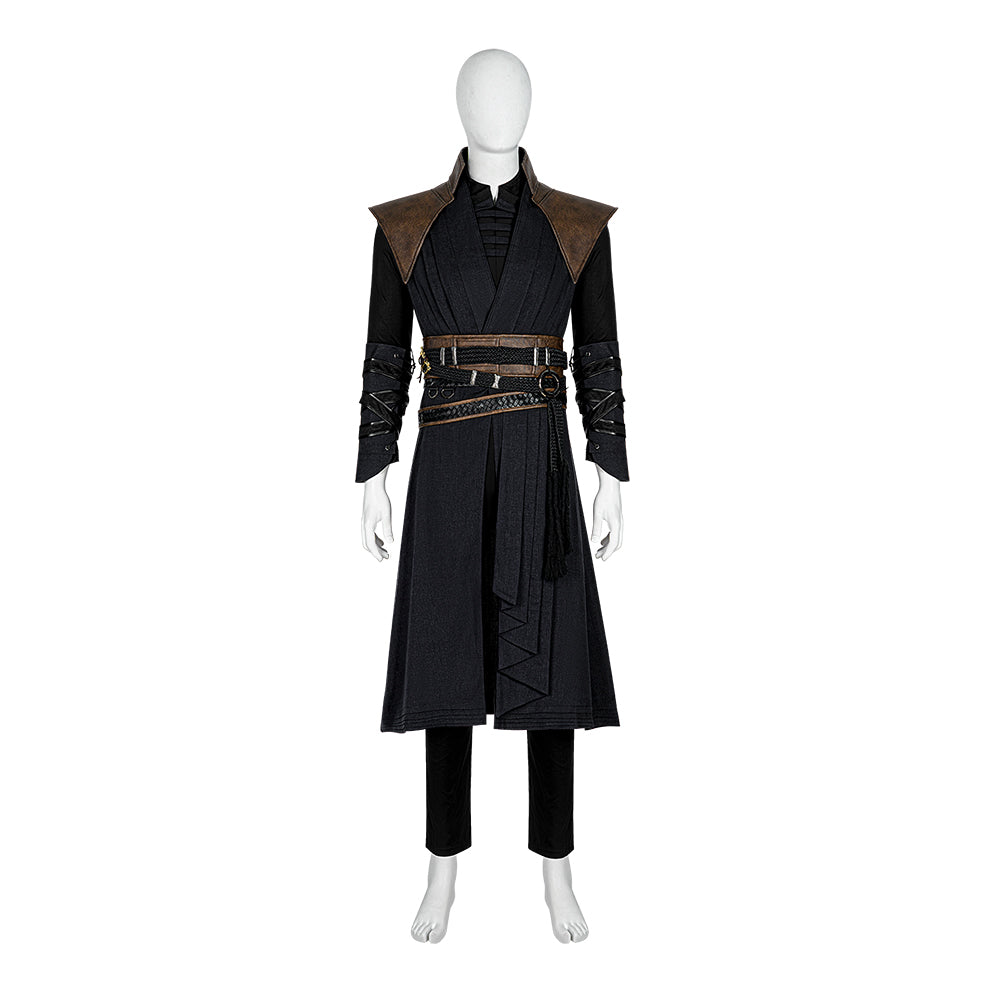 Doctor Strange In The Multiverse of Madness Stephen Strange Cosplay Costume - Black