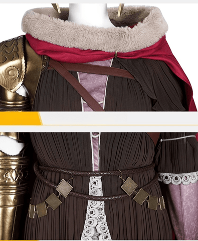 Elden Ring Malenia Cosplay Full Set, Malenia Blade of Miquella Women Game Costume, Halloween Medieval Outfit - Coscosmos