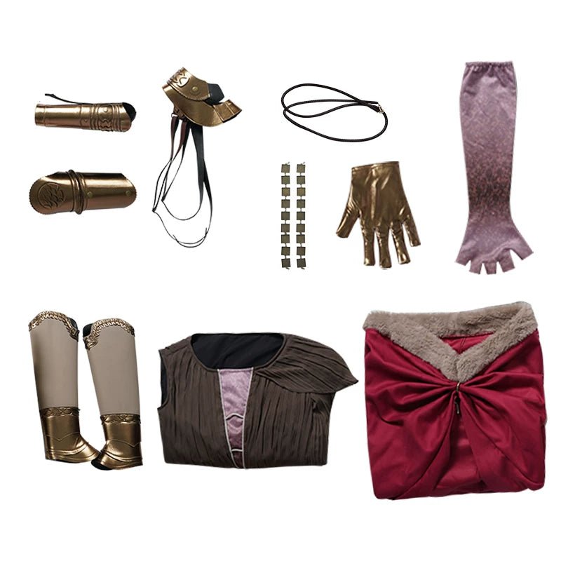 Elden Ring Malenia Cosplay Full Set, Malenia Blade of Miquella Women Game Costume, Halloween Medieval Outfit - Coscosmos