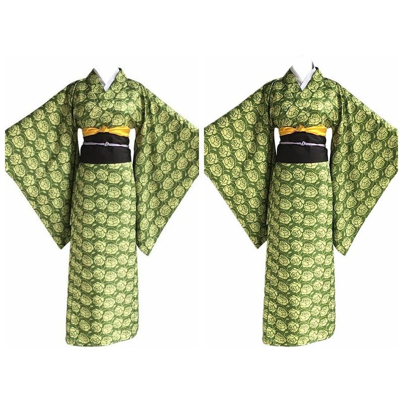 Elegant Kotoha Hashibira Kimono Women's Cosplay Costume from Demon Slayer - Coscosmos