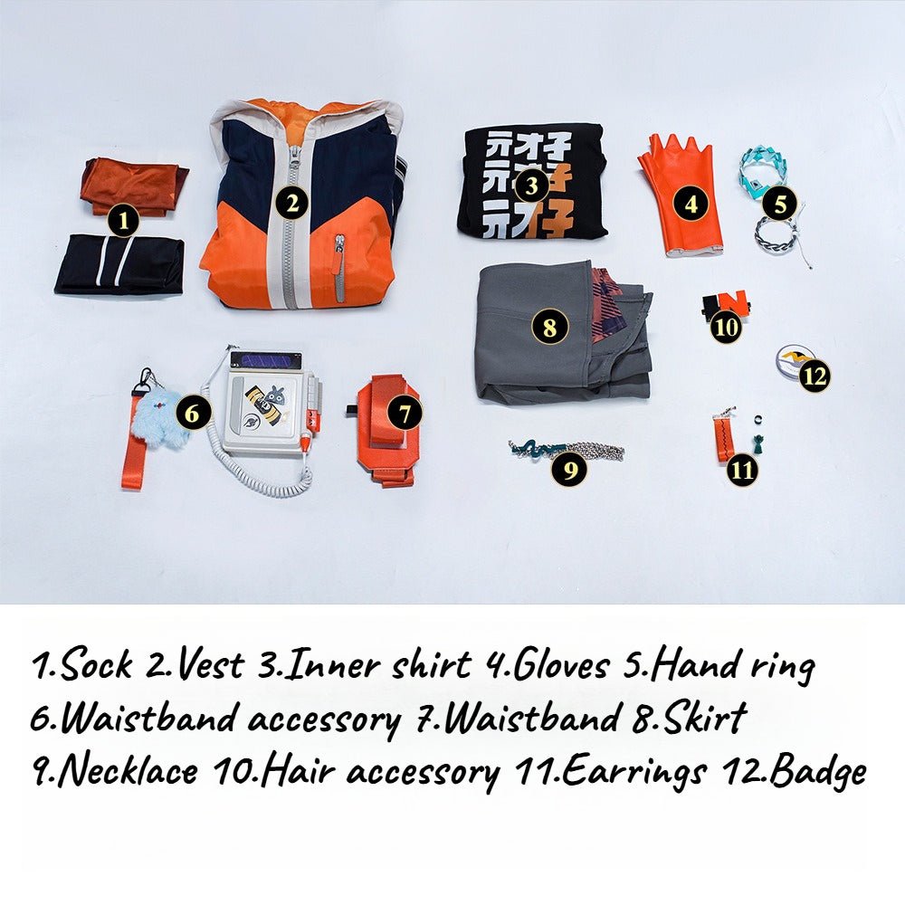 Elegant Ling Cosplay Costume from Zenless Zone Zero Game - Coscosmos