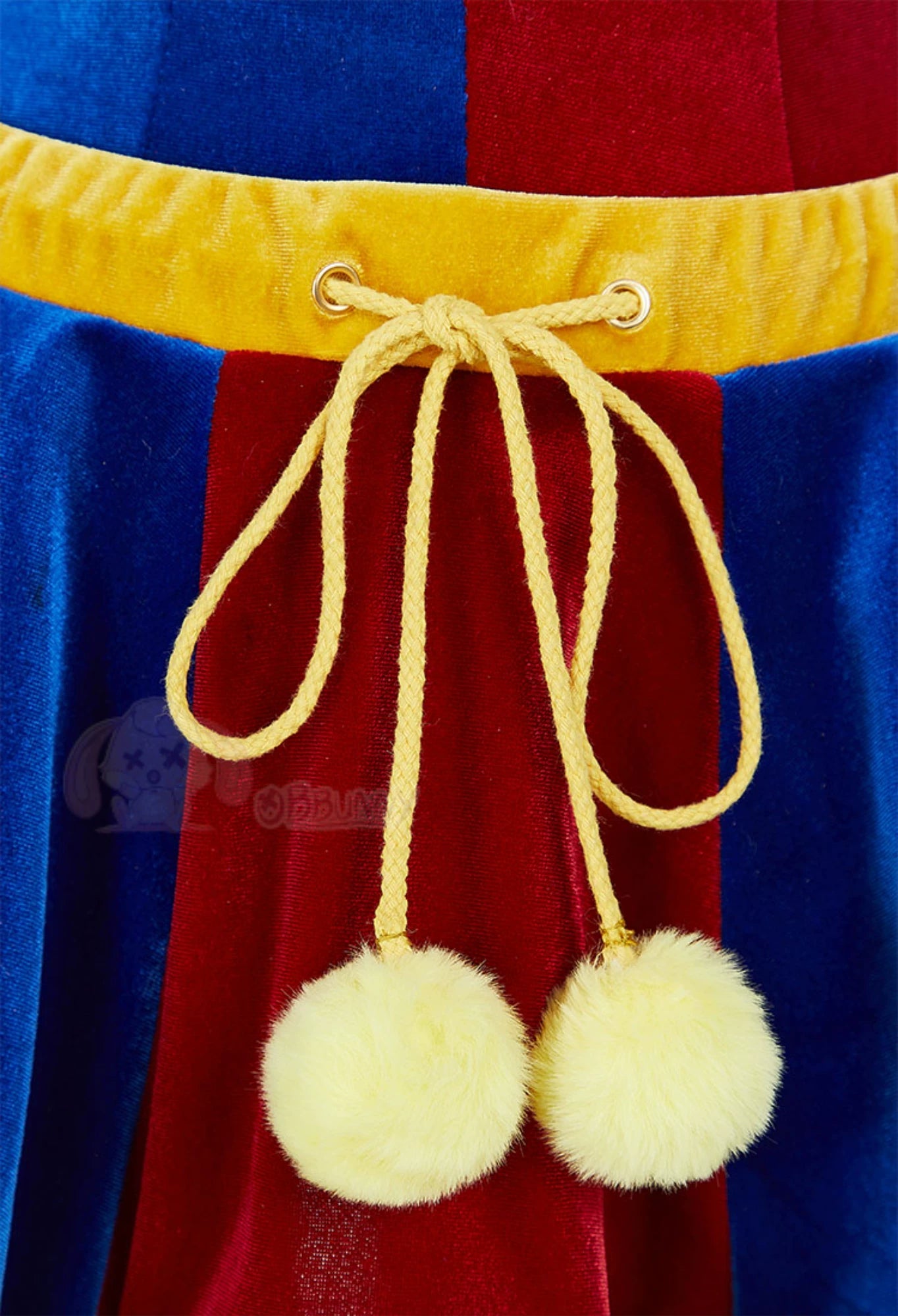 Elegant Velvet Jester Bodysuit for Halloween and Cosplay Events - Coscosmos