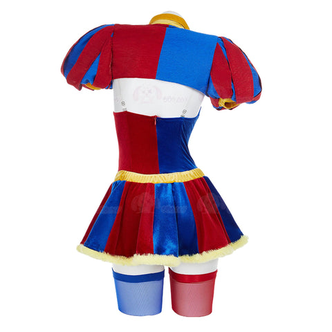 Elegant Velvet Jester Bodysuit for Halloween and Cosplay Events - Coscosmos