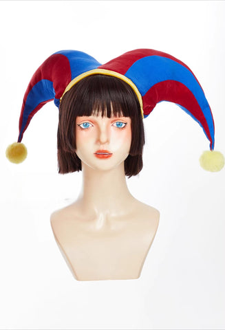 Elegant Velvet Jester Bodysuit for Halloween and Cosplay Events - Coscosmos