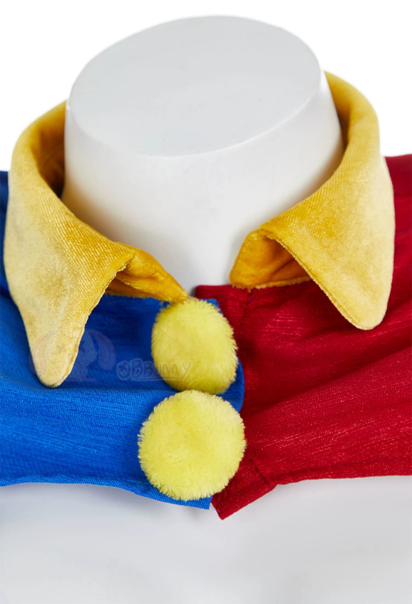 Elegant Velvet Jester Bodysuit for Halloween and Cosplay Events - Coscosmos