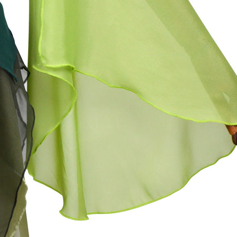 Elegant Women's Medieval The Wizard of Oz Costume Green Dress - Coscosmos