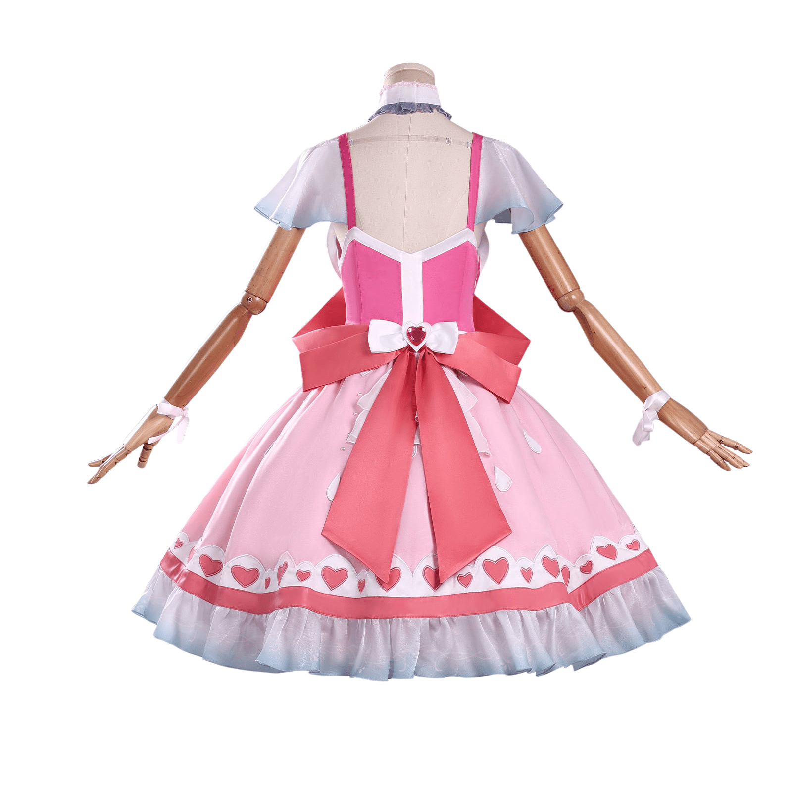 Elf Dream Ye Luoli Cosplay Costume - Love Princess Ai Zhen Saint - level Fairy Casual Dress Anime Cos Full Set - Coscosmos