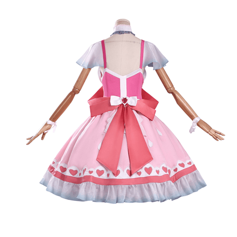 Elf Dream Ye Luoli Cosplay Costume - Love Princess Ai Zhen Saint - level Fairy Casual Dress Anime Cos Full Set - Coscosmos