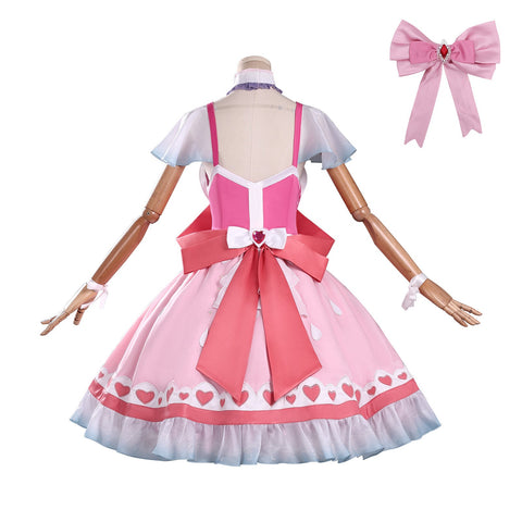 Elf Dream Ye Luoli Cosplay Costume - Love Princess Ai Zhen Saint - level Fairy Casual Dress Anime Cos Full Set - Coscosmos