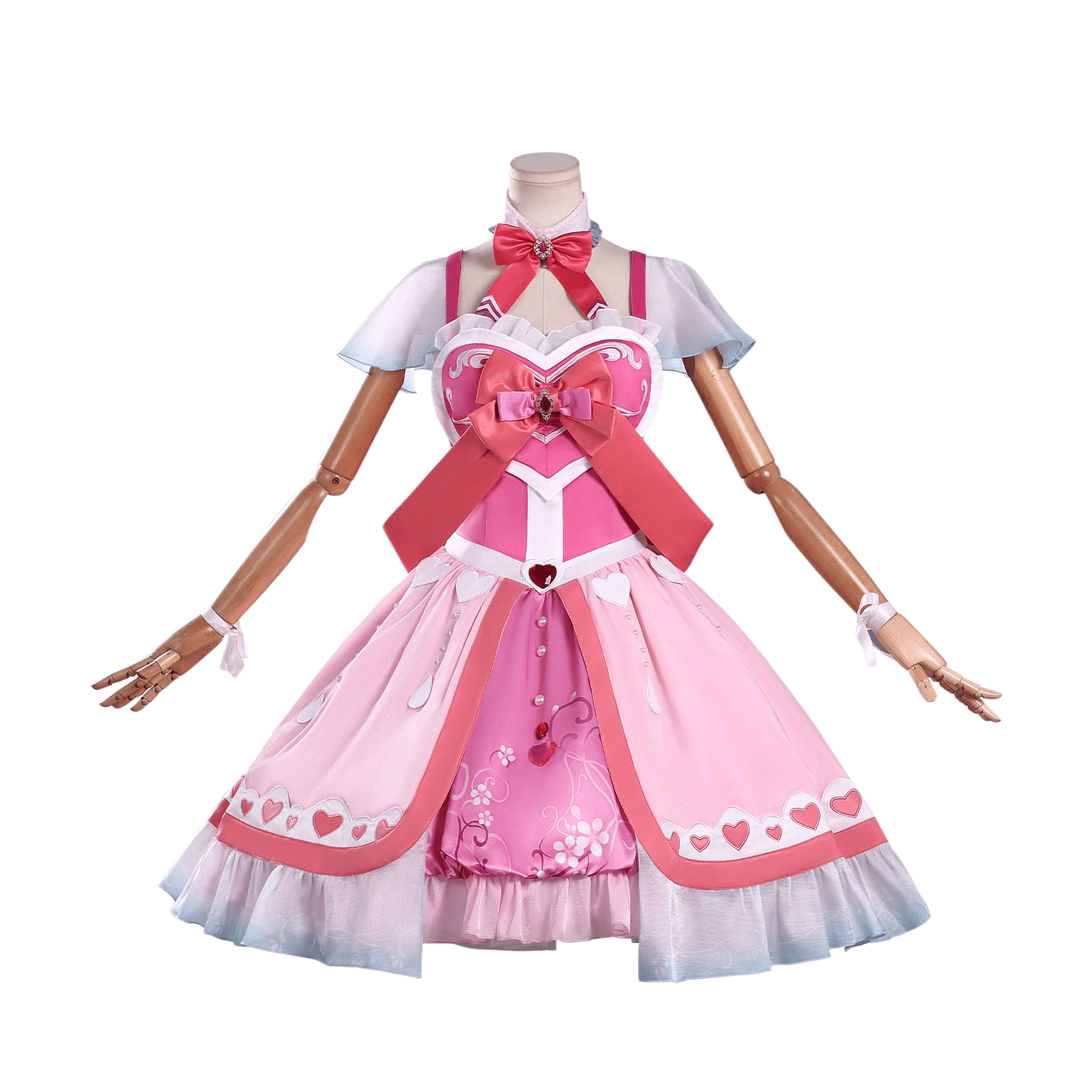 Elf Dream Ye Luoli Cosplay Costume - Love Princess Ai Zhen Saint - level Fairy Casual Dress Anime Cos Full Set - Coscosmos