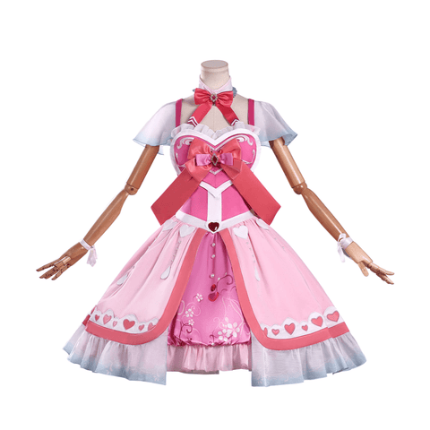 Elf Dream Ye Luoli Cosplay Costume - Love Princess Ai Zhen Saint - level Fairy Casual Dress Anime Cos Full Set - Coscosmos