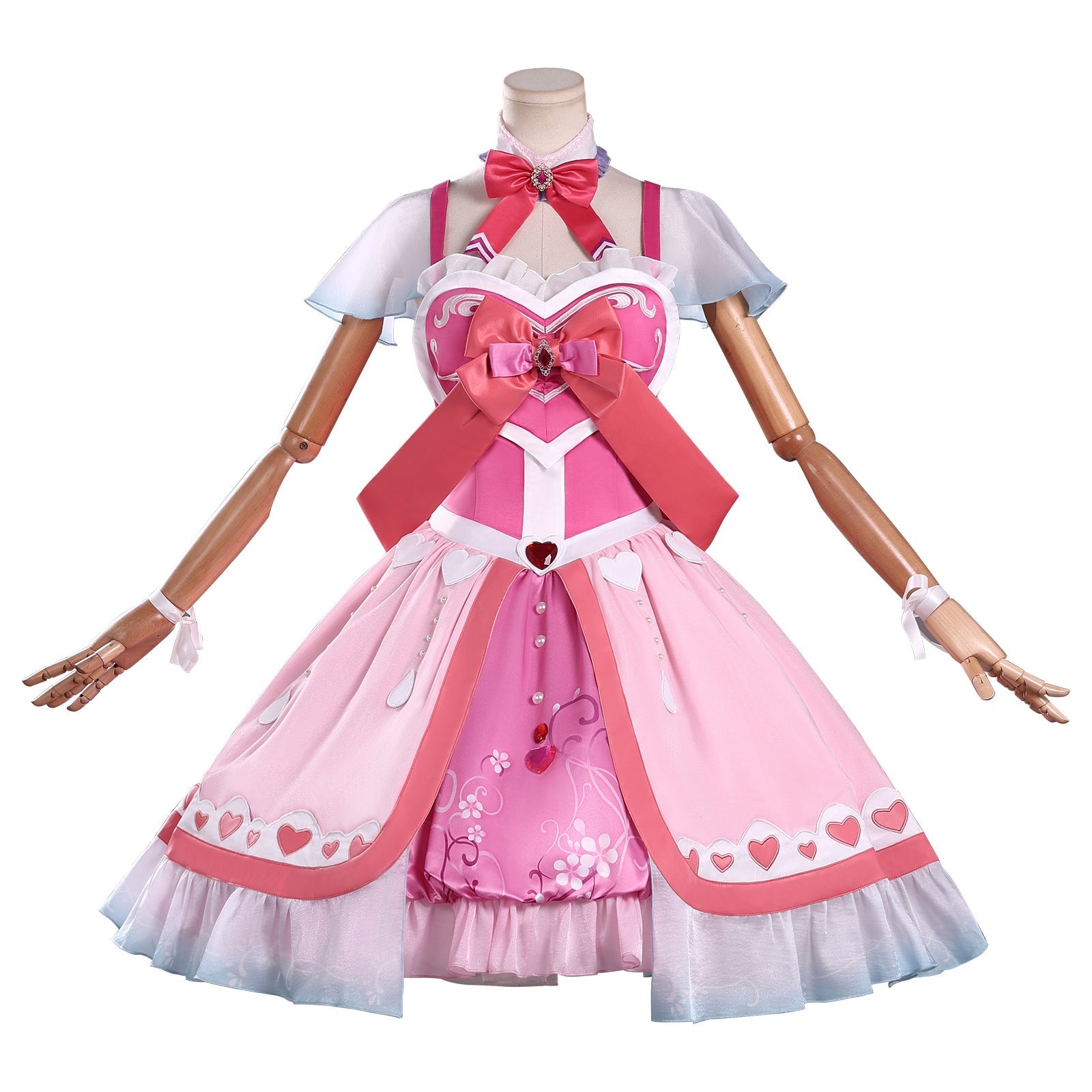Elf Dream Ye Luoli Cosplay Costume - Love Princess Ai Zhen Saint - level Fairy Casual Dress Anime Cos Full Set - Coscosmos