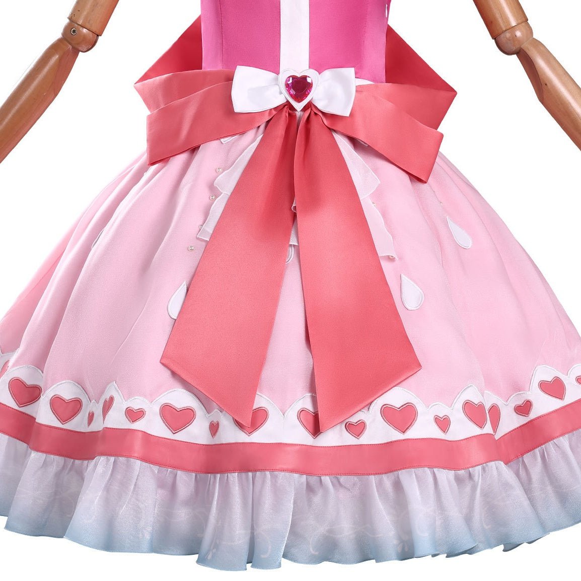 Elf Dream Ye Luoli Cosplay Costume - Love Princess Ai Zhen Saint - level Fairy Casual Dress Anime Cos Full Set - Coscosmos