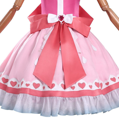 Elf Dream Ye Luoli Cosplay Costume - Love Princess Ai Zhen Saint - level Fairy Casual Dress Anime Cos Full Set - Coscosmos