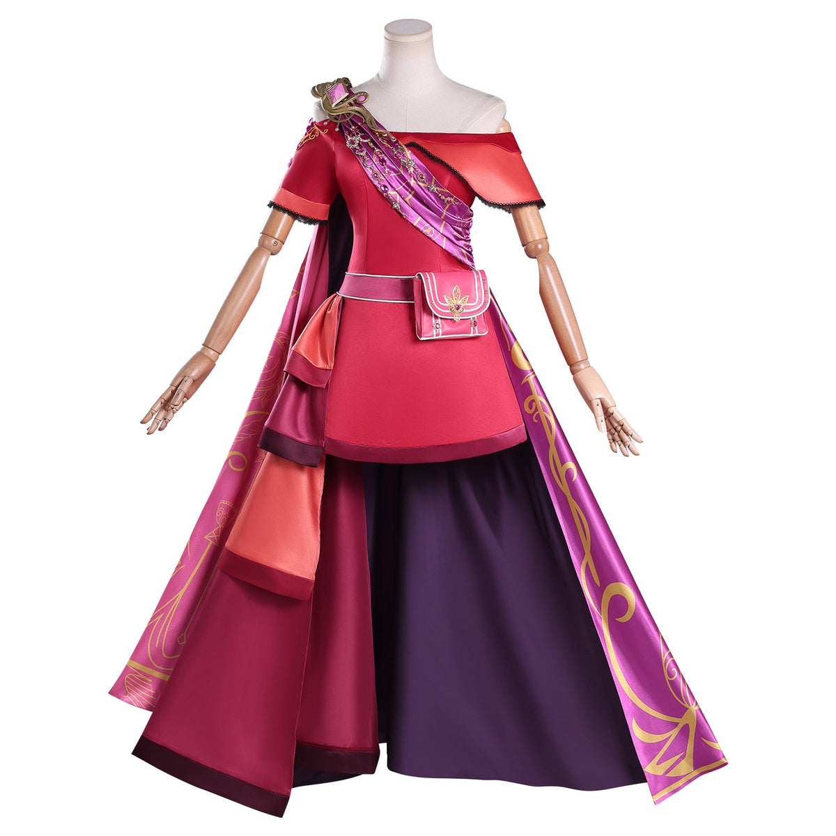 Elf Dream Ye Luoli Cosplay Costume - Ye Luoli Warrior Qina Magician Transformation Outfit Anime Cos Full Set - Coscosmos