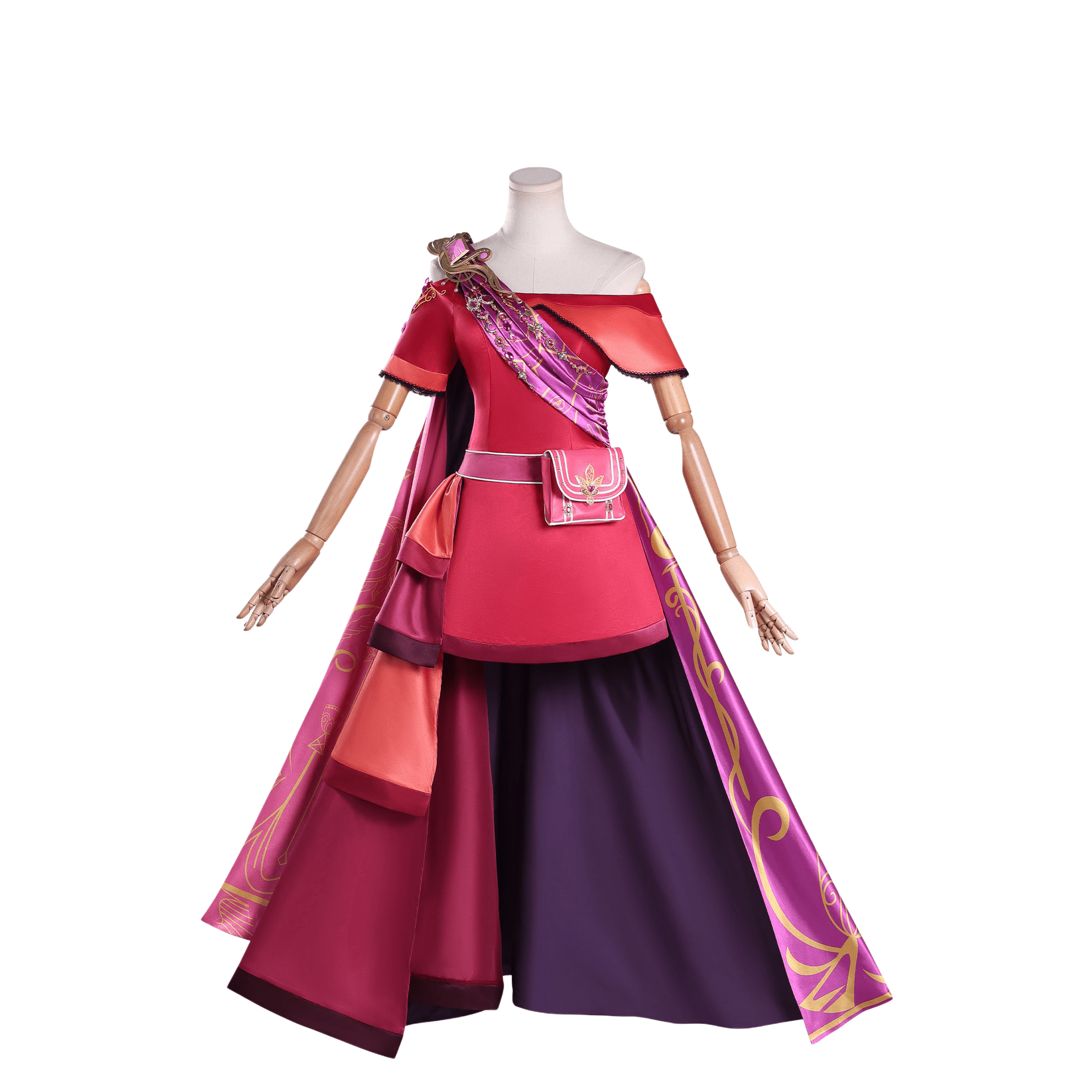 Elf Dream Ye Luoli Cosplay Costume - Ye Luoli Warrior Qina Magician Transformation Outfit Anime Cos Full Set - Coscosmos