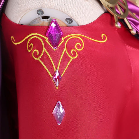 Elf Dream Ye Luoli Cosplay Costume - Ye Luoli Warrior Qina Magician Transformation Outfit Anime Cos Full Set - Coscosmos