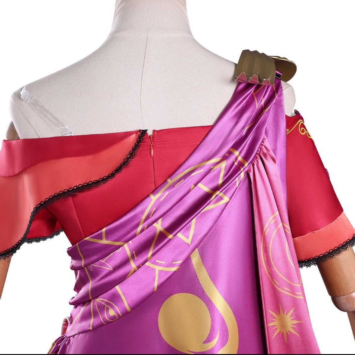 Elf Dream Ye Luoli Cosplay Costume - Ye Luoli Warrior Qina Magician Transformation Outfit Anime Cos Full Set - Coscosmos