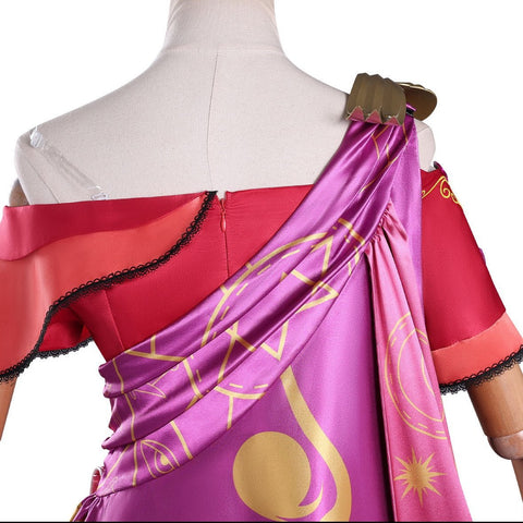 Elf Dream Ye Luoli Cosplay Costume - Ye Luoli Warrior Qina Magician Transformation Outfit Anime Cos Full Set - Coscosmos