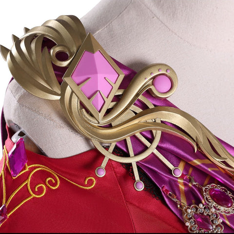 Elf Dream Ye Luoli Cosplay Costume - Ye Luoli Warrior Qina Magician Transformation Outfit Anime Cos Full Set - Coscosmos