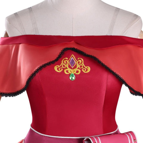 Elf Dream Ye Luoli Cosplay Costume - Ye Luoli Warrior Qina Transformation Outfit Anime Cos Full Set - Coscosmos