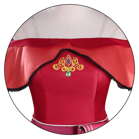 Elf Dream Ye Luoli Cosplay Costume - Ye Luoli Warrior Qina Transformation Outfit Anime Cos Full Set - Coscosmos