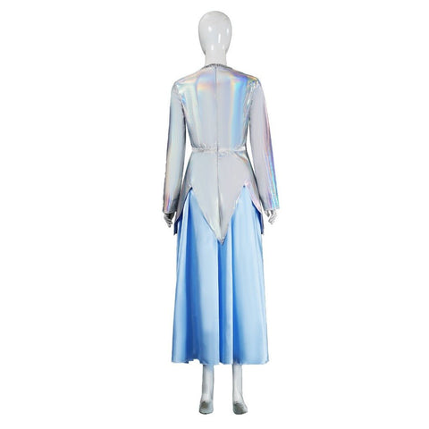 Enchanting Cinderella Fairy Godmother Costume for Halloween Magic - Coscosmos