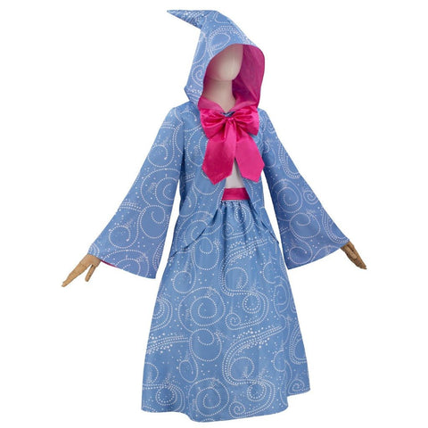 Enchanting Cinderella Fairy Godmother Costume for Halloween Magic - Coscosmos