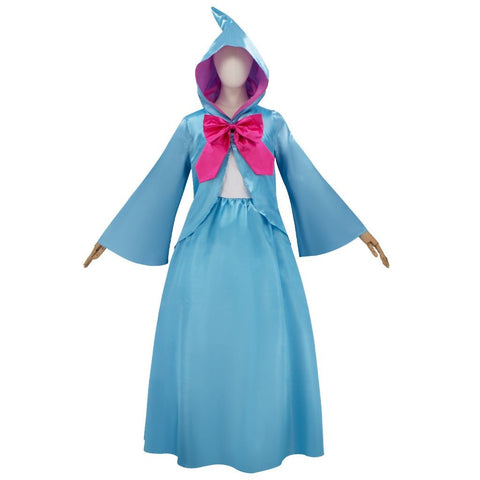 Enchanting Cinderella Fairy Godmother Costume for Halloween Magic - Coscosmos
