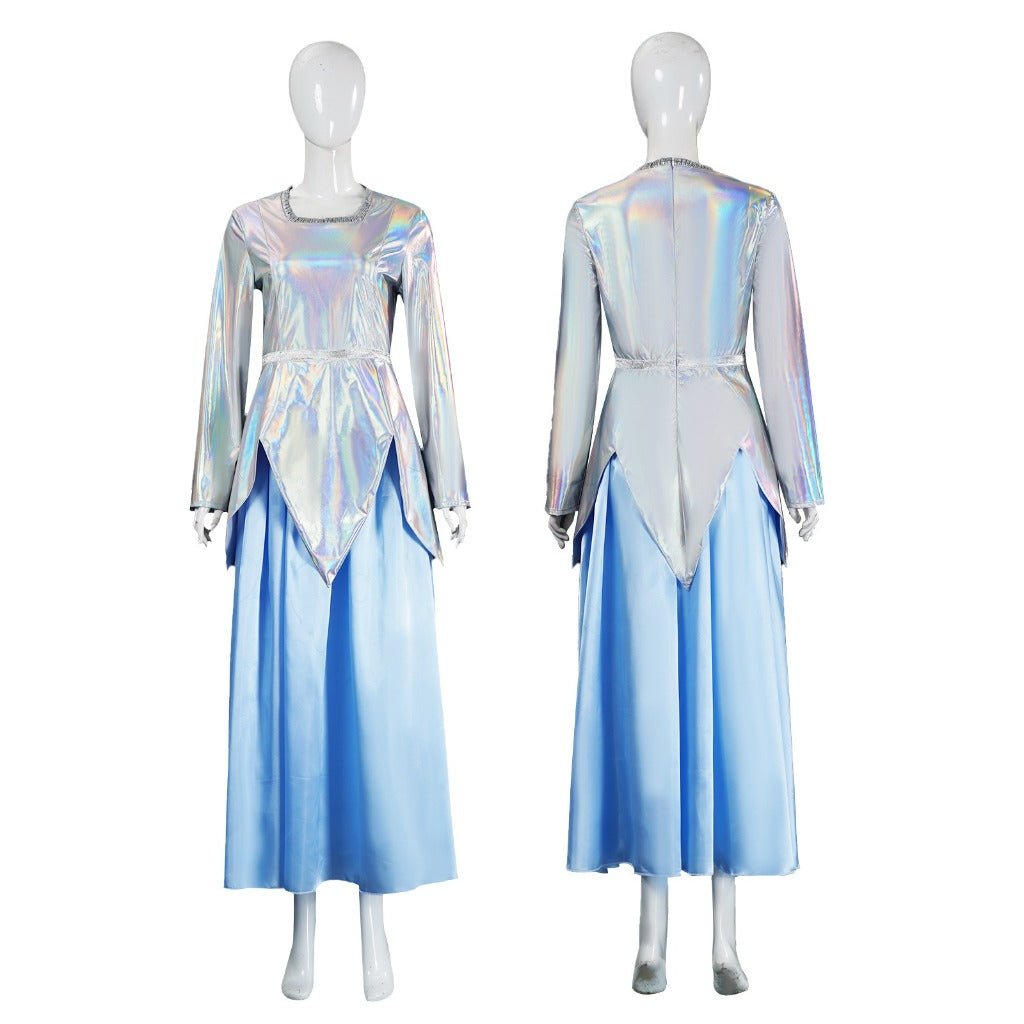 Enchanting Cinderella Fairy Godmother Costume for Halloween Magic - Coscosmos