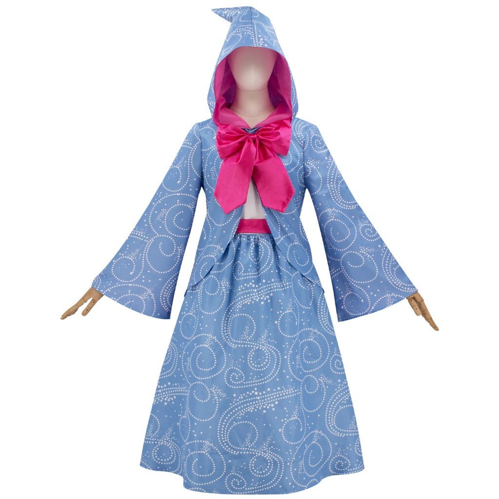 Enchanting Cinderella Fairy Godmother Costume for Halloween Magic - Coscosmos