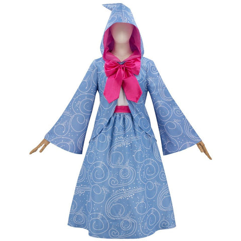 Enchanting Cinderella Fairy Godmother Costume for Halloween Magic - Coscosmos
