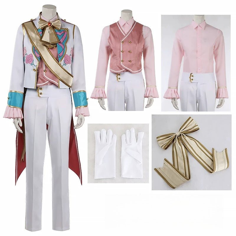 Ensemble Stars!! Fine Eichi Tenshouin, Wataru Hibiki, Yuzuru Fushimi, Tori Himemiya Full Group Anime Cosplay Costume - Coscosmos