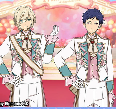 Ensemble Stars!! Fine Eichi Tenshouin, Wataru Hibiki, Yuzuru Fushimi, Tori Himemiya Full Group Anime Cosplay Costume - Coscosmos
