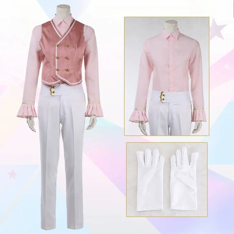Ensemble Stars!! Fine Eichi Tenshouin, Wataru Hibiki, Yuzuru Fushimi, Tori Himemiya Full Group Anime Cosplay Costume - Coscosmos