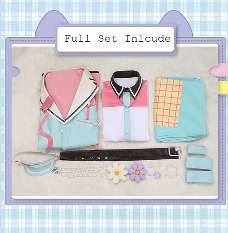 Ensemble Stars Happy Charm Cosplay Costume Akehoshi Subaru Harukawa Sora Jun - Coscosmos