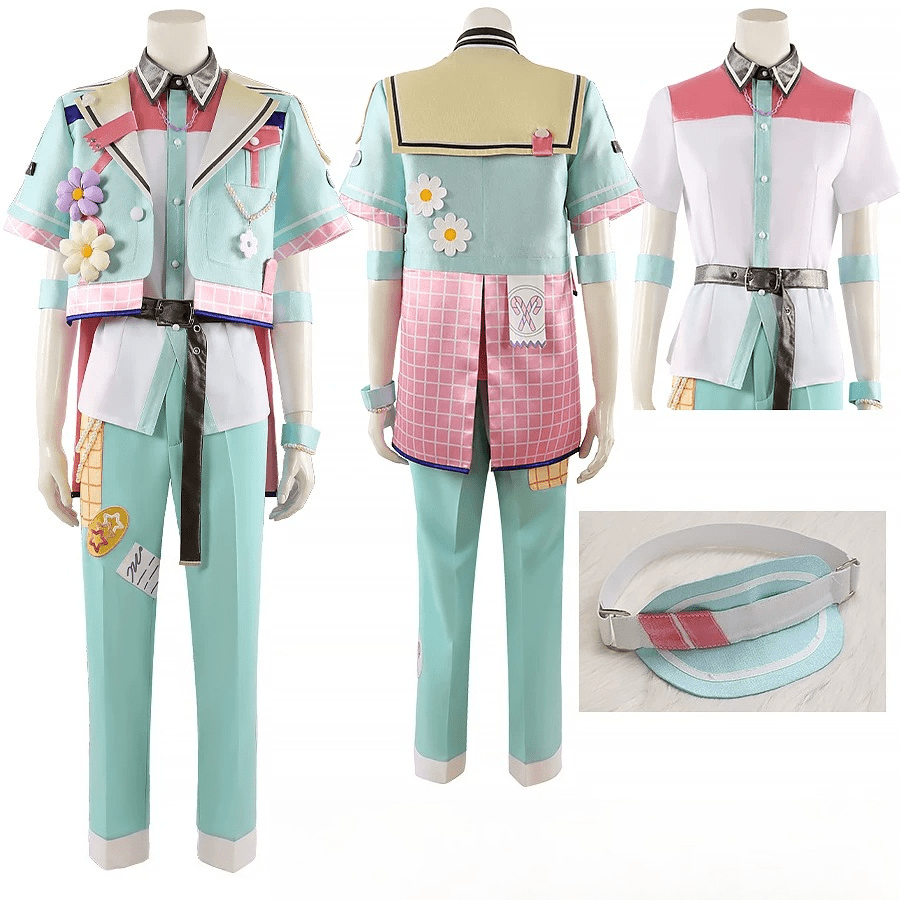 Ensemble Stars Happy Charm Cosplay Costume Akehoshi Subaru Harukawa Sora Jun - Coscosmos