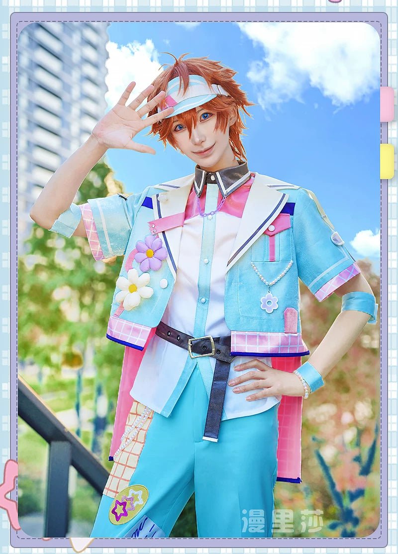 Ensemble Stars Happy Charm Cosplay Costume Akehoshi Subaru Harukawa Sora Jun - Coscosmos