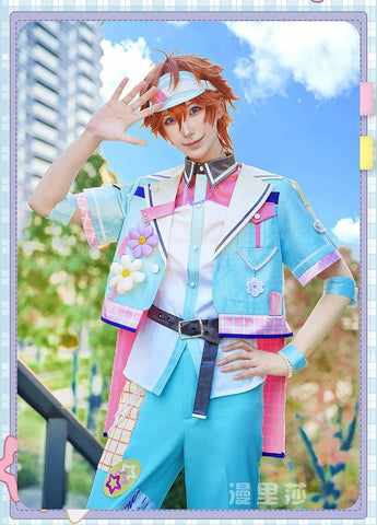 Ensemble Stars Happy Charm Cosplay Costume Akehoshi Subaru Harukawa Sora Jun - Coscosmos