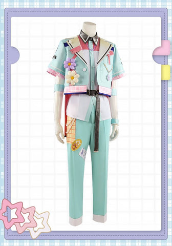 Ensemble Stars Happy Charm Cosplay Costume Akehoshi Subaru Harukawa Sora Jun - Coscosmos