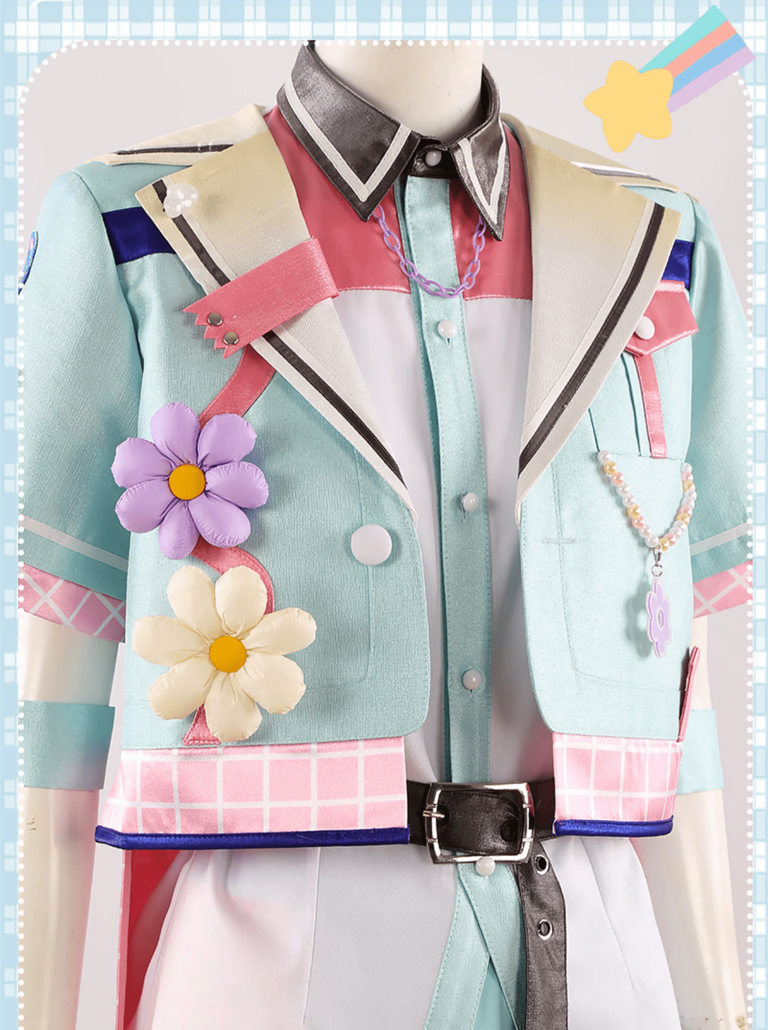 Ensemble Stars Happy Charm Cosplay Costume Akehoshi Subaru Harukawa Sora Jun - Coscosmos