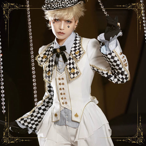 Eternal Lost Alice Original Design Prince Style Neutral Elegant Trench Coat - Coscosmos